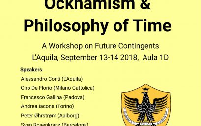 Convegno Ockhaism and Philosophy of Time