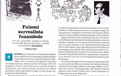 Falzoni surrealista funambolo