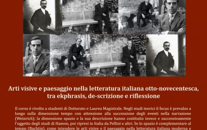 Arti visive e paesaggio nella letteratura italiana otto-novecentesca, tra ekphrasis, de-scrizione e riflessione
