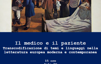 Il medico e il paziente – Transcodificazione di temi e linguaggi nella letteratura europea moderna e contemporanea